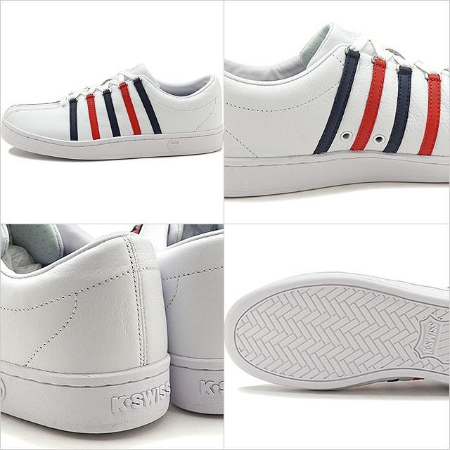 ケースイス K-SWISS スニーカー クラシック88 CLASSIC 88 36022482:06322-154 メンズ・レディース 定番 レザー ローカットシューズWBR ホワイト系 正規取扱店 | K-SWISS | 02