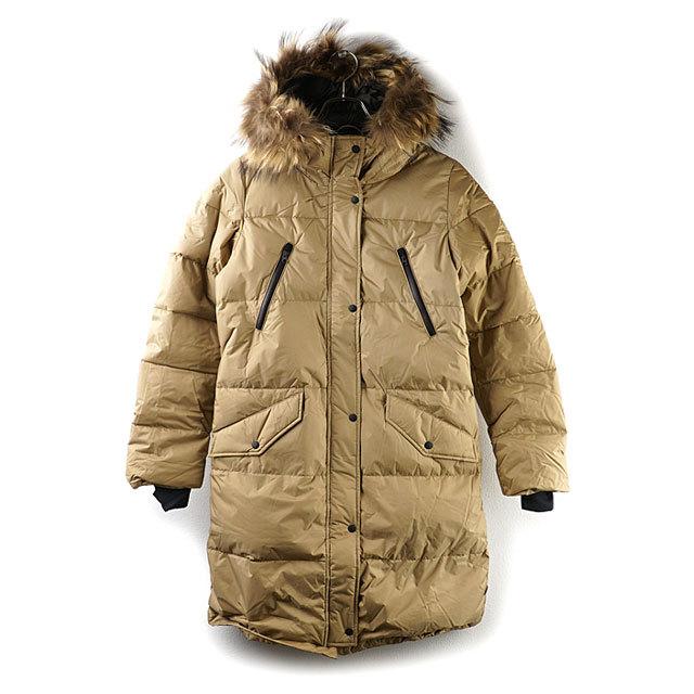 ナンガ Nanga レディース ダウンハーフコート Lady S Down Half Coat Fw アウトドア アウター フーデッド ダウンジャケット Beige ベージュ系 ミスチーフ Paypayモール店 通販 Paypayモール