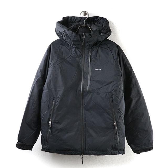 ナンガ NANGA メンズ オーロラダウンジャケット AURORA DOWN JACKET  FW20 アウトドア アウター フーデッド BLACK ブラック系｜mischief｜02