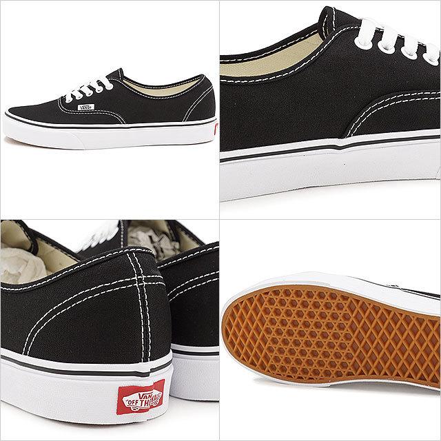 バンズ VANS スニーカー オーセンティック AUTHENTIC VN000EE3BLK FW20 メンズ・レディース ヴァンズ ローカットシューズ BLACK ブラック系 正規取扱店 | VANS | 02