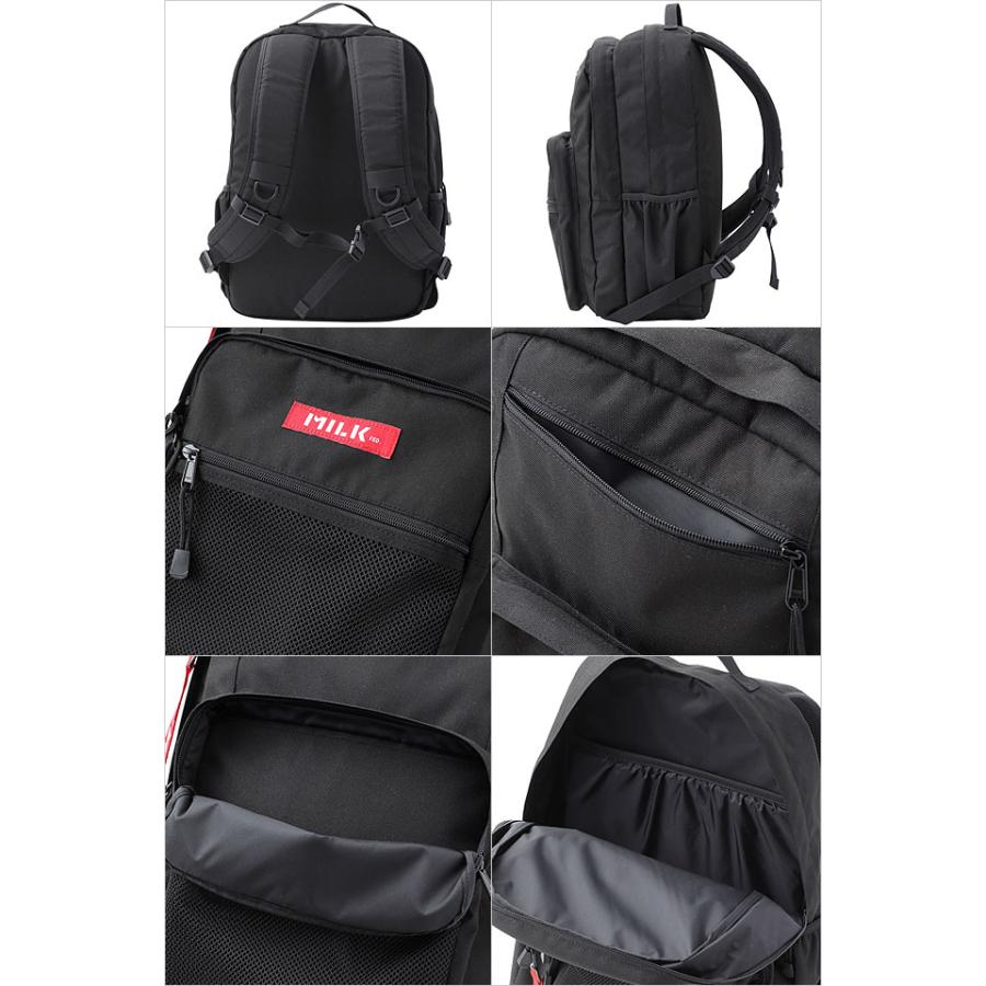 ミルクフェド MILKFED. リュック ダブルジップ バックパック W ZIP BACKPACK 103202053019 SS20 メンズ・レディース デイパック 通学 スクールバッグ｜mischief｜07