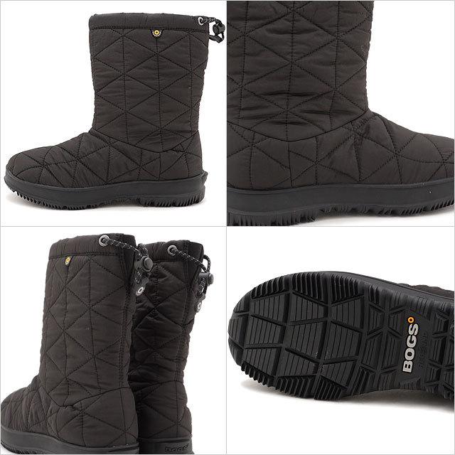 ボグス BOGS スノーブーツ スノーデイ ミッド W SNOWDAY MID 72238-010 FW20 レディース 防水 キルティング ウィンターブーツ BLK BLK ブラック系｜mischief｜03