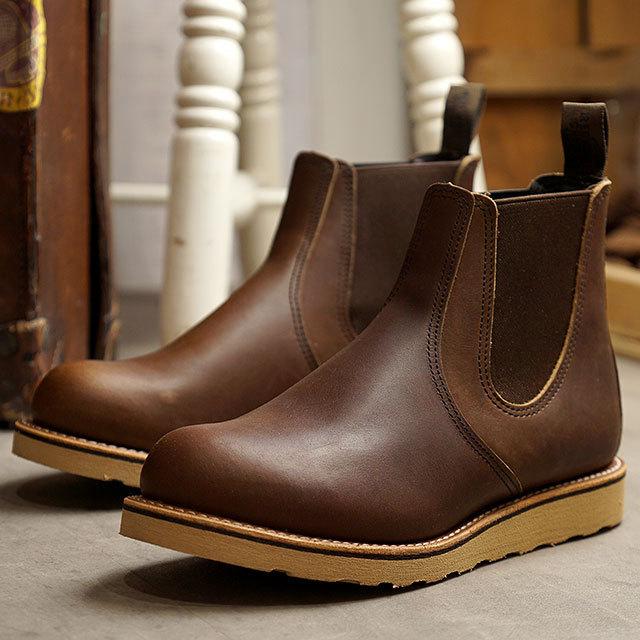 レッドウィング Redwing クラシック チェルシーブーツ Classic Chelsea 3190 Ss21 メンズ レディース サイドゴアブーツ アンバーハーネス ブラウン系 ミスチーフ Paypayモール店 通販 Paypayモール