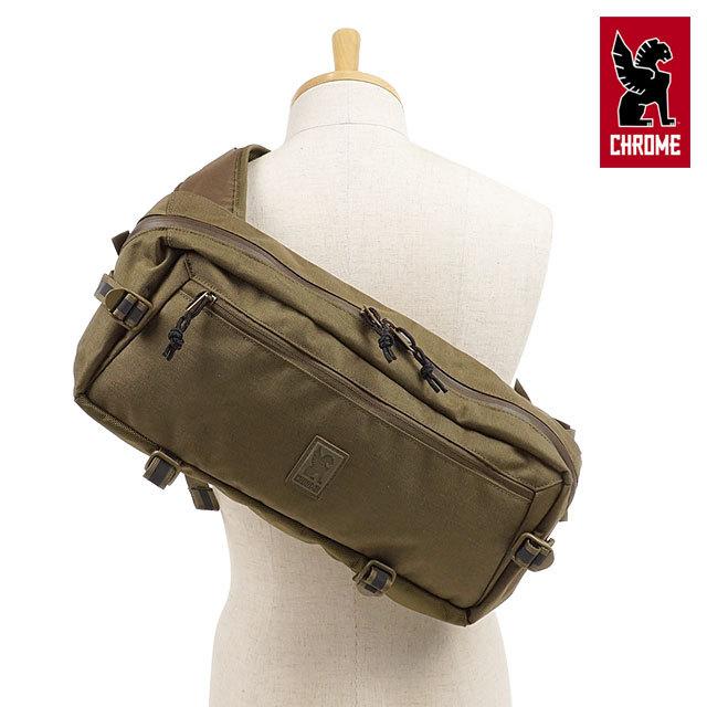 クローム CHROME ボディバッグ カデット 9L KADET BG196RGTO FW20 メンズ・レディース ウェストバッグ RANGER TONAL カーキ系 | CHROME