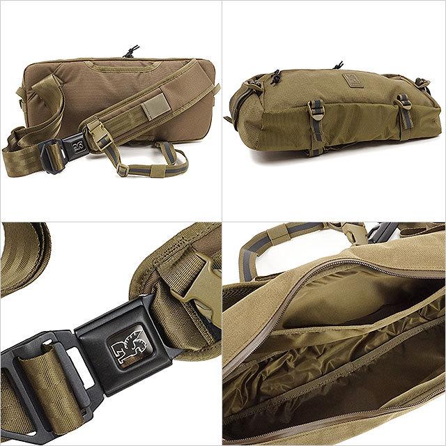 クローム CHROME ボディバッグ カデット 9L KADET BG196RGTO FW20 メンズ・レディース ウェストバッグ RANGER TONAL カーキ系 | CHROME | 02