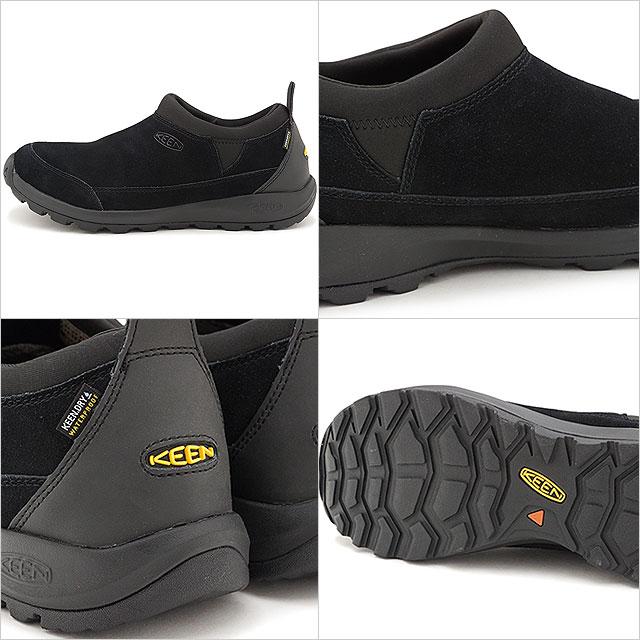 返品交換送料無料 キーン KEEN スニーカー グリーザー モック ウォータープルーフ M GLIESER MOC WP 1023837 メンズ 防水 スリッポン Black Black ブラック系 | KEEN | 02