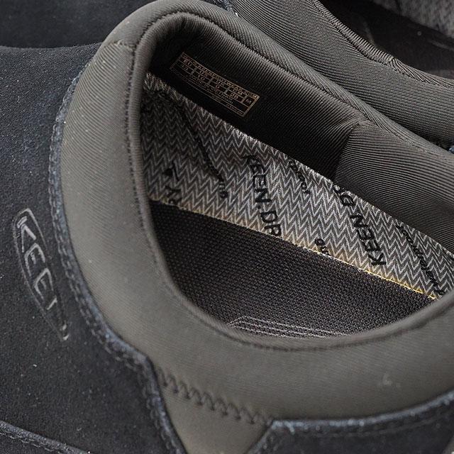 返品交換送料無料 キーン KEEN スニーカー グリーザー モック ウォータープルーフ M GLIESER MOC WP 1023837 メンズ 防水 スリッポン Black Black ブラック系 | KEEN | 03
