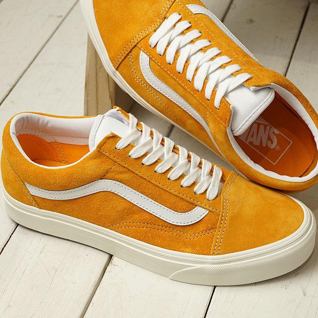 バンズ Vans スニーカー オールドスクール Old Skool Vn0a4u3b2o3 Ho メンズ レディース Pig Suede ピッグスエード Apricot Snow White イエロー系 ミスチーフ Paypayモール店 通販 Paypayモール