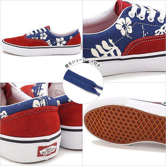 バンズ VANS スニーカー エラ プロ アロハ ERA PRO ALOHA VN000VFB2LS FW20 メンズ・レディース ヴァンズ RED BLUE レッド系｜mischief｜03