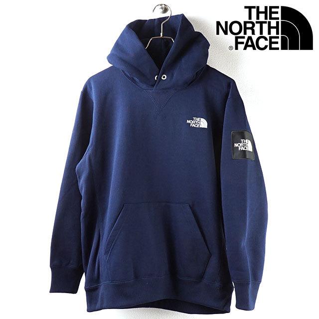 ノースフェイス THE NORTH FACE メンズ スクエアロゴフーディ Square Logo Hoodie NT62039 FW20 TNF トップス プルオーバー パーカー NY TNFネイビー｜mischief