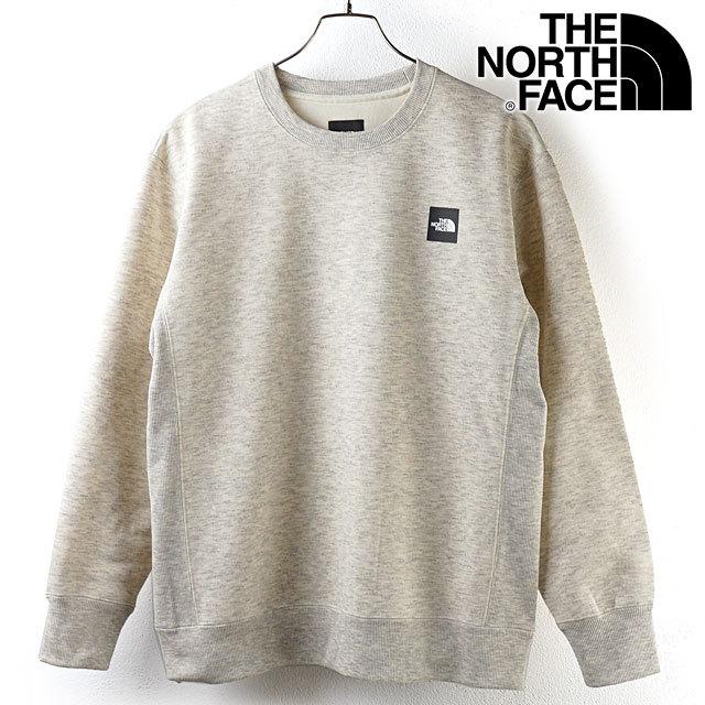 ★美品数回着用♪ノースフェイススクエア ロゴ クルー スウェットNT62041 THE NORTH FACE ノースフェイス メンズ スクエアロゴクルー