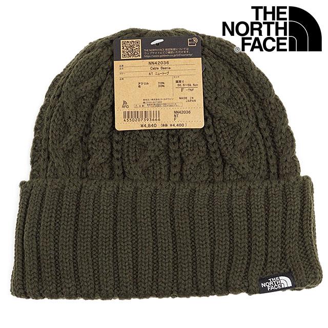 ノースフェイス THE NORTH FACE ケーブルビーニー Cable Beanie NN42036 FW20 TNF 帽子 フリーサイズ