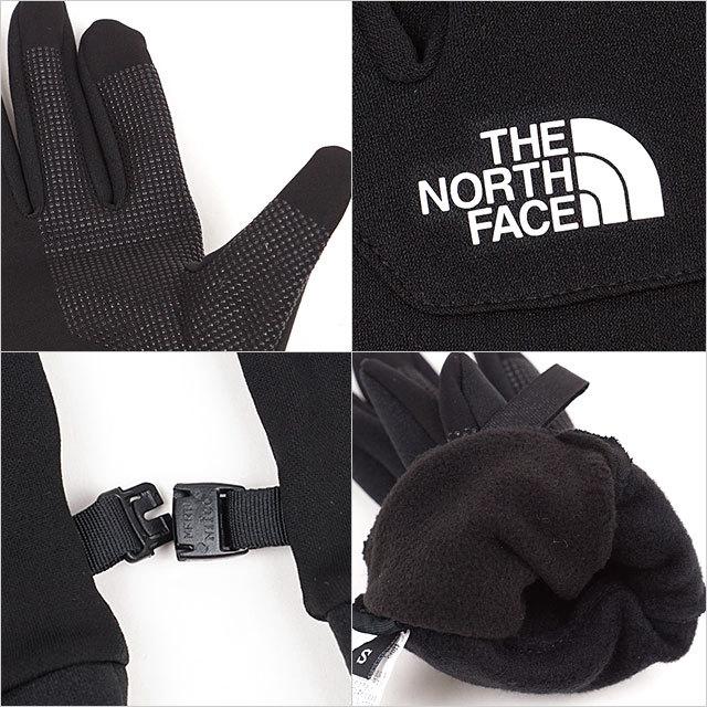 ノースフェイス THE NORTH FACE イーチップグローブ Etip Glove NN62018 FW20 メンズ・レディース TNF スマホ対応 フリース手袋 K ブラック ブラック系｜mischief｜03