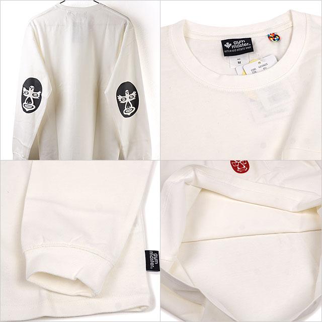 ジムマスター gym master メンズ ヒジレスラーロンTee G533625-01 FW20 トップス カットソー 長袖Tシャツ ホワイト ホワイト系 | gym master | 02