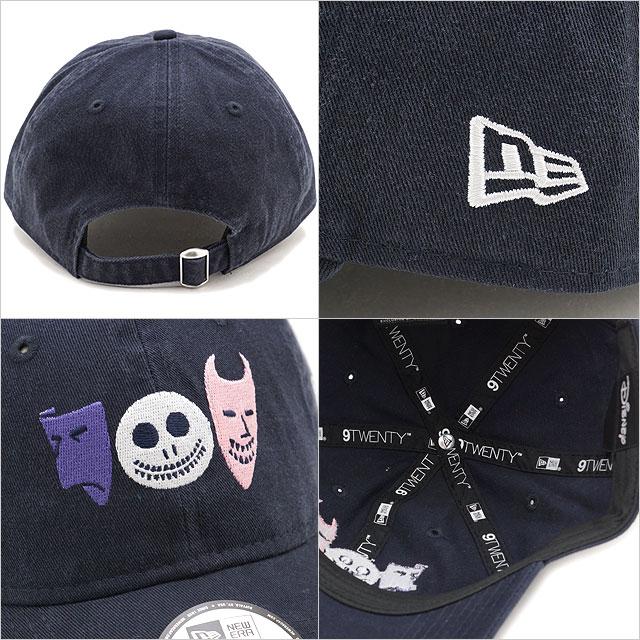 激レア/美品【ニューエラ×ナイトメアービフォアクリスマス】限定コラボ キャップ黒 NEW ERA コラボ ニューエラ NEWERA キャップ ナイトメアー