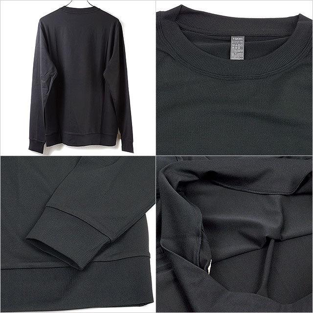 ヴオリ Vuori ヴォーリ メンズ ポント パフォーマンスクルー PONTO PERFORMANCE CREW V224 FW20 ブオリ トップス ジム トレーニング BLK | ブランド登録なし | 02