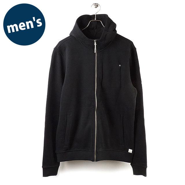 ヴオリ Vuori ヴォーリ メンズ シーサイドフーディー SEASIDE HOODIE V242 FW20 ブオリ トップス スウェット ジップアップパーカー ジム トレーニング BLK | ブランド登録なし | 01