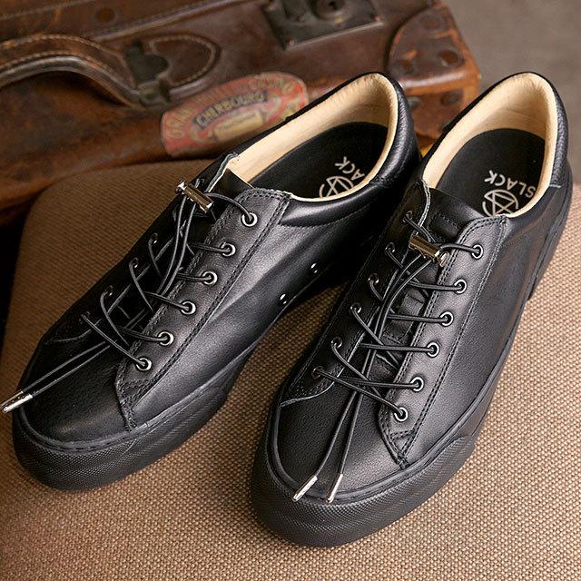 スラック フットウェア Slack Footwear スニーカー エルクルード Elclude Sl1911 003 Ss21 メンズ レディース レザー 靴 Black Black ブラック系 ミスチーフ Paypayモール店 通販 Paypayモール