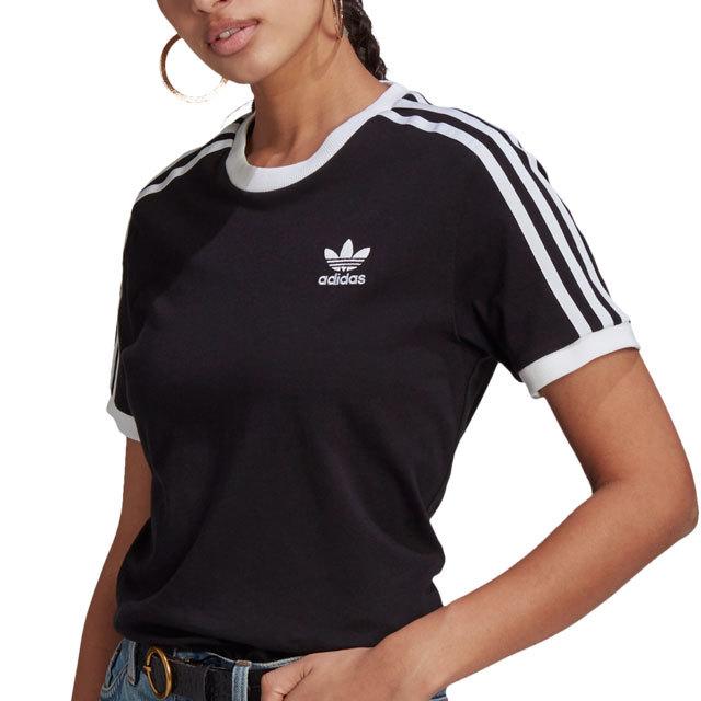 アディダスオリジナルス Adidas Originals レディース スリーストライプ Tシャツ 3 Stripes Tee Gn2900 Ss21 トップス 半袖 ブラック系 ミスチーフ Paypayモール店 通販 Paypayモール
