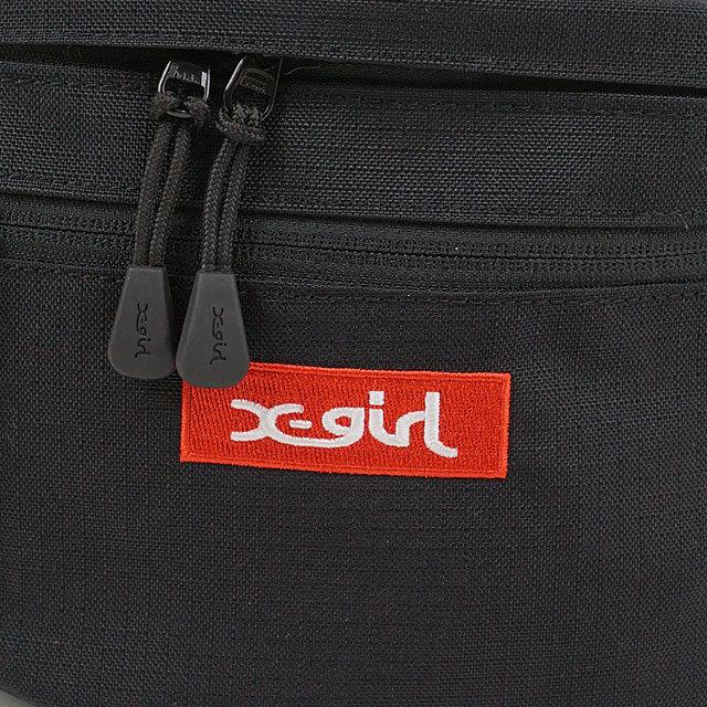 X-girl（エックスガール） ミルズロゴ アドベンチャー ヒップバッグ