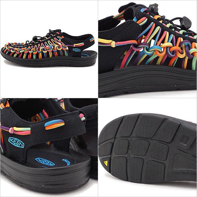 極美品 KEEN 希少 30cm サンダル マルチカラー ブラック KEEN（キーン） サンダル ユニーク M UNEEK 1025177 SS21 メンズ