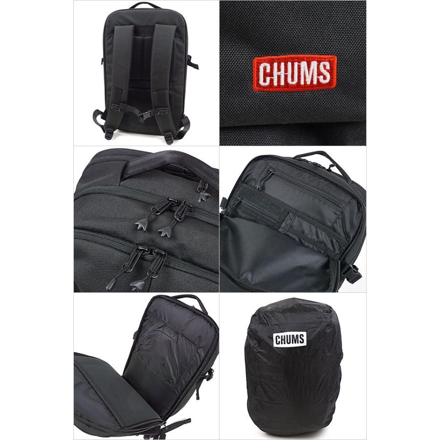 CHUMS チャムス SLCワークデイパック CH60-3187 ブラック CHUMS（チャムス） リュック SLC ワーク デイパック 24L SLC Work Day