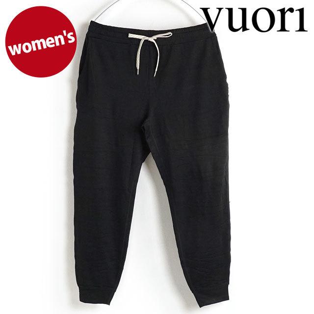 ヴオリ Vuori ヴォーリ レディース パフォーマンスジョガー W PERFORMANCE JOGGER VW303 FW21 ボトムス ポリエステル Black Heather ブラック系｜mischief