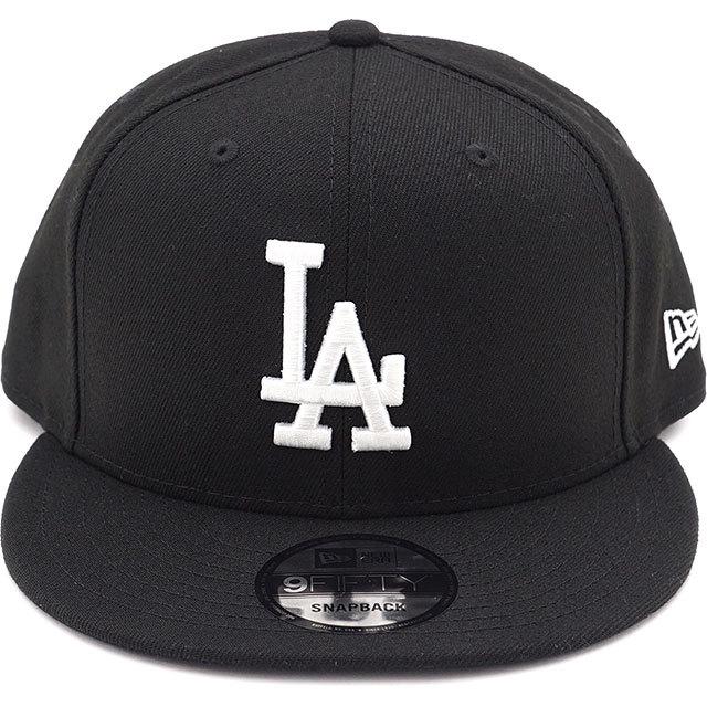 ニューエラ NEW ERA キャップ 9FIFTY LAD ロサンゼルス・ドジャース 13562103 定番 フリーサイズ ポリエステル コットン 帽子 BLK SWHT ブラック系 正規取扱店 | NEW ERA | 01