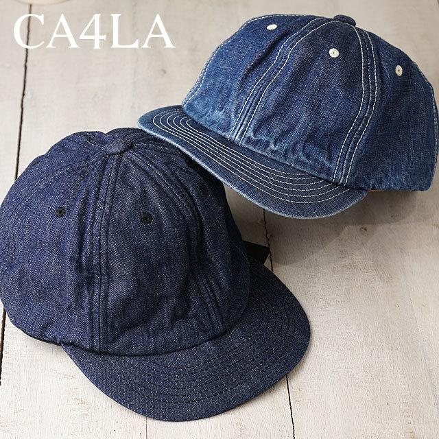 ca4la カシラ キャップ DENIM SUGCAP4(ONESIZE BLACK): キャップ｜帽子通販｜CA4LA