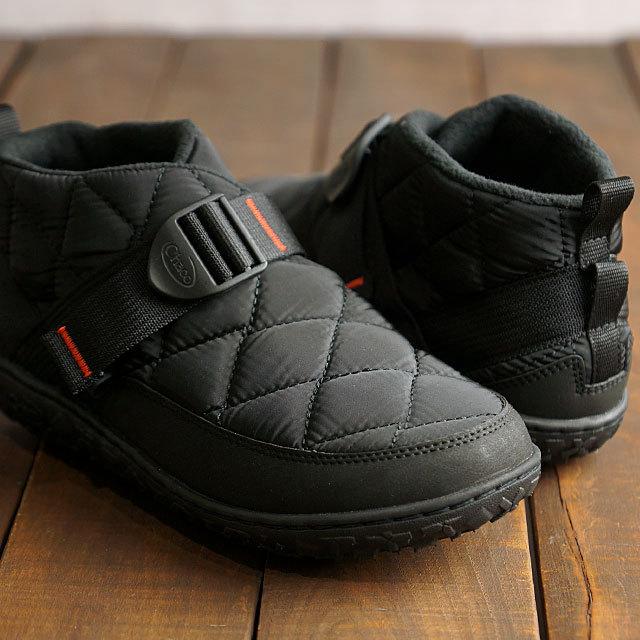 チャコ Chaco スニーカー ランブル パフ W RAMBLE PUFF JCH108888 FW21 レディース 耐水リップストップナイロン モックシューズ BLACK ブラック系 正規取扱店 | CHACO | 01