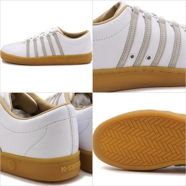 ケースイス K-SWISS スニーカー クラシック88 CLASSIC 88 36101430:06322-151 FW21 メンズ 定番 スムースレザー ガムソール WHITE GUM ホワイト系 | K-SWISS | 02