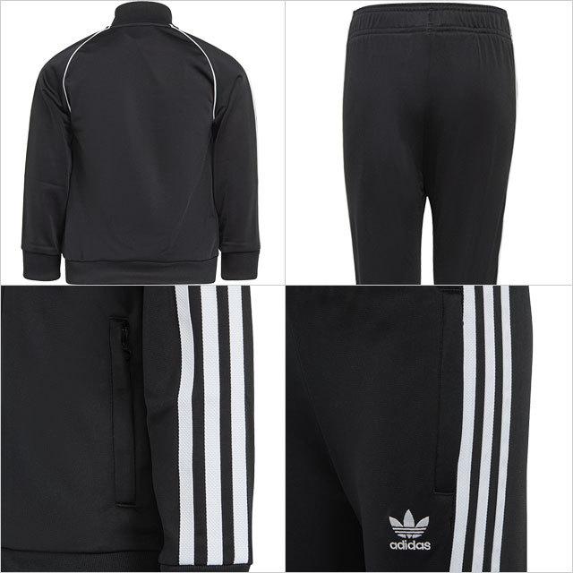 アディダス オリジナルス adidas Originals キッズサイズ セットアップ スーパースタートラックスーツ SST TRACKSUIT JEA84 H25260 FW21 ジャージ上下 ブラック｜mischief｜03