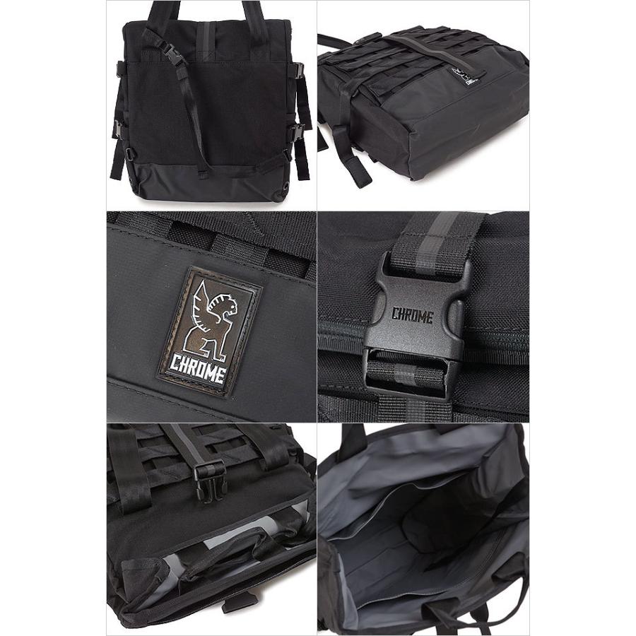 CHROME ブラック トートバッグ CHROME クローム バラージ トート 14-18L BARRAGE TOTE BG330BK