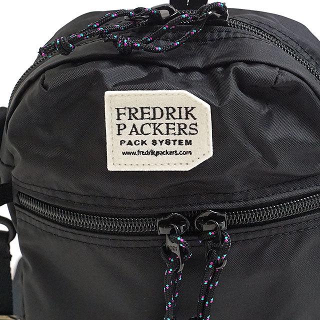 FREDRIK PACKERS ブラックバックパック FREDRIK PACKERS フレドリックパッカーズ 210D BLOOM SHOULDER fp21