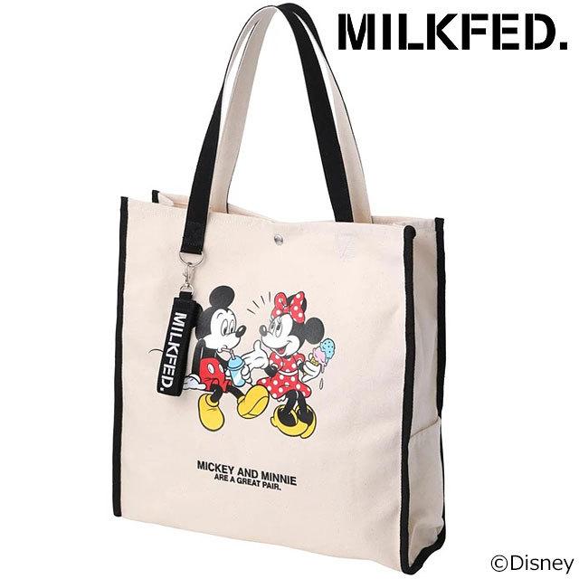 MILKFED.（ミルクフェド） ミッキー アンド ミニー トートバッグ
