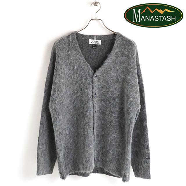 マナスタッシュ Manastash メンズ アバディーンクルティガン Aberdeen Kurtigan 21 Fw21 モヘアニット カーディガン Gray グレー系 ミスチーフ Paypayモール店 通販 Paypayモール
