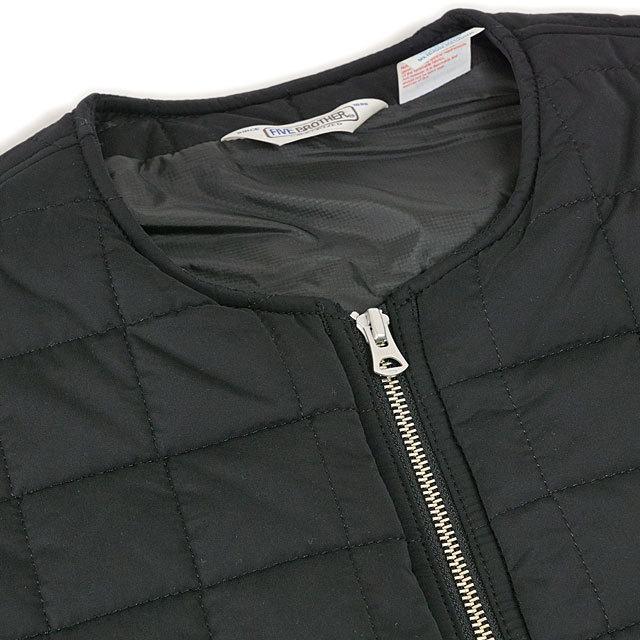 FIVEBROTHER（ファイブブラザー） メンズ キルト ワークベスト QUILT