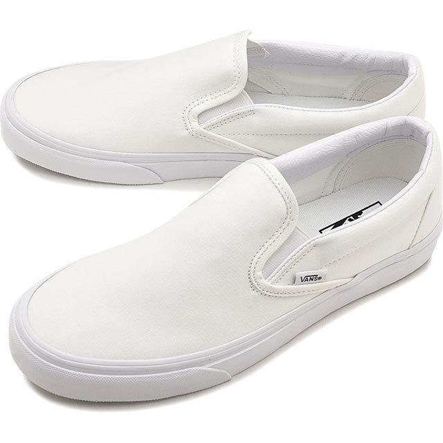 ヴァンズ VANS スニーカー クラシック スリップオン CLASSIC SLIP-ON VN000EYEW00 メンズ・レディース バンズ 定番 スリッポン TRUE WHITE 正規取扱店 | VANS