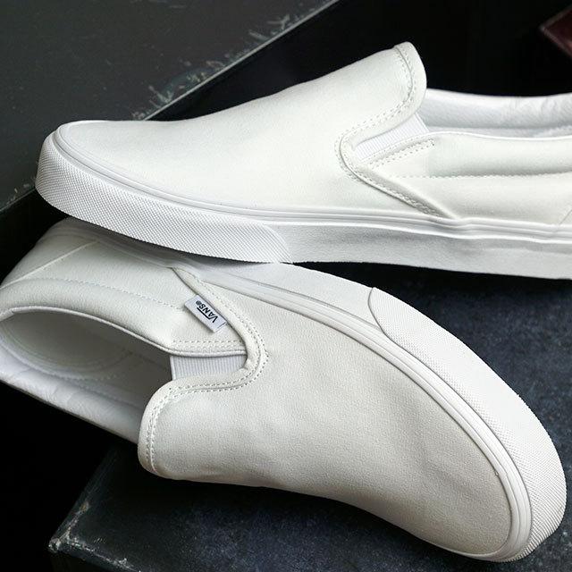 ヴァンズ VANS スニーカー クラシック スリップオン CLASSIC SLIP-ON VN000EYEW00 メンズ・レディース バンズ 定番 スリッポン TRUE WHITE 正規取扱店 | VANS | 01