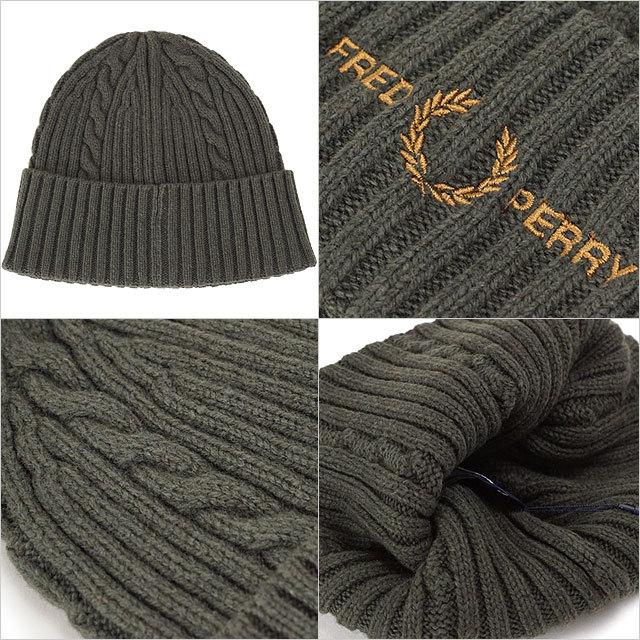 フレデリッ フレッドペリー メンズ レディース フリーサイズ 帽子 ニット帽 ニットキャップ ミスチーフ Paypayモール店 通販 Paypayモ Fred Perry ケーブル ブランデッド ビーニー Cable Branded Beanie C2137 Fw21 もございま