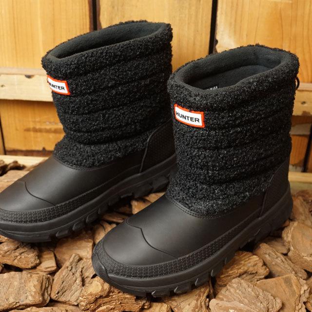 ハンター HUNTER レディース シェルパ スノーブーツ ショート W SHERPA ...
