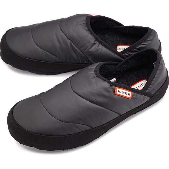 HUNTER（ハンター） メンズ パファー スリッパ M PUFFER SLIPPER