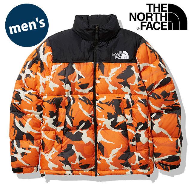 THE NORTH FACE ダウンジャケット カモフラージュ　ヌプシ THE NORTH FACE ザ・ノースフェイス メンズ ノベルティヌプシ