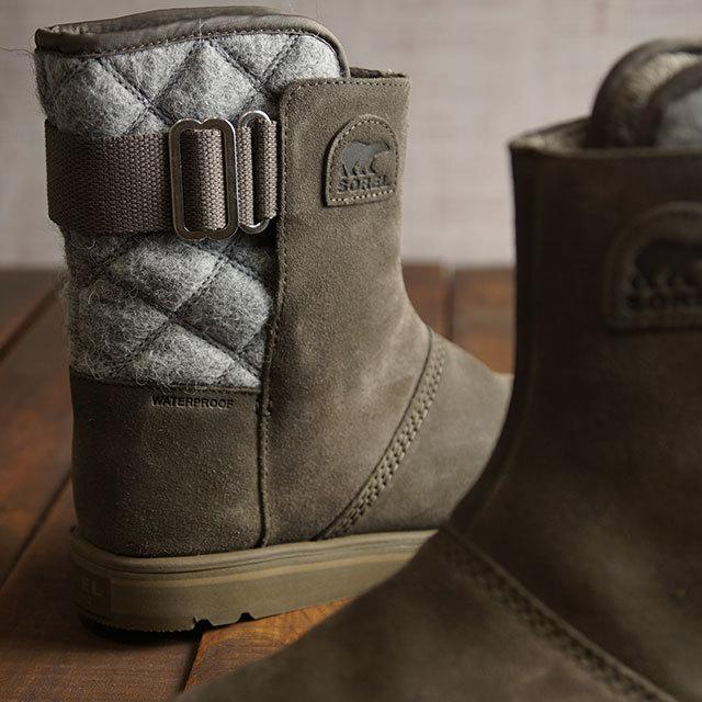 ソレル SOREL レディース ライリー ウォータープルーフ RYLEE WP NL2294-245 FW21 スノーブーツ ウィンターブーツ 防水防湿 MAJOR ブラウン系 | SOREL | 01