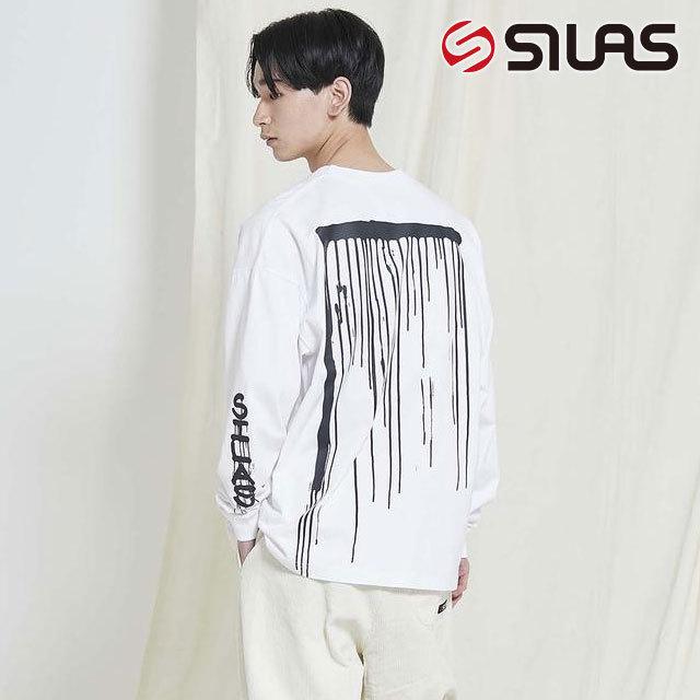 SILAS サイラス メンズ クリンク ビッグロングスリーブTシャツ