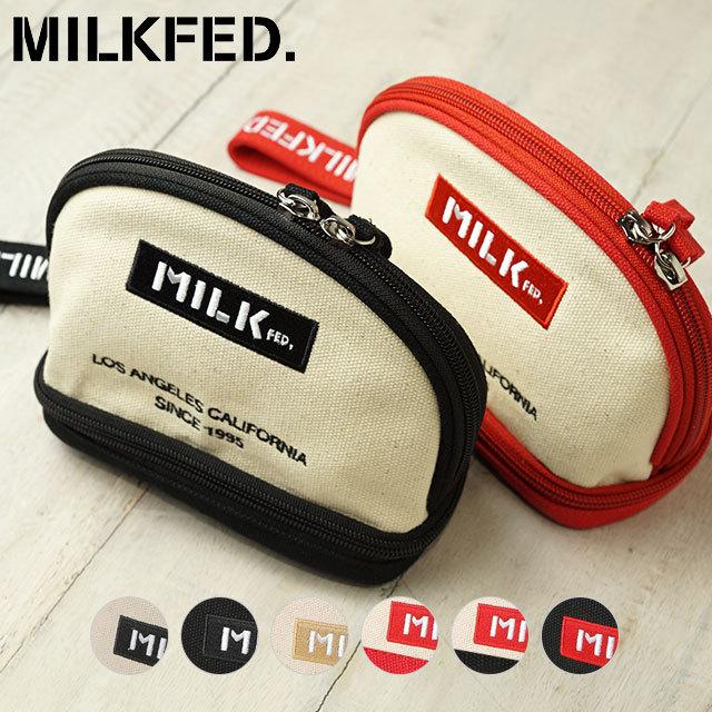 MILKFED.（ミルクフェド） エンブロイデッドバー コスメポーチ