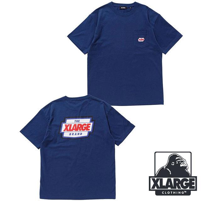 XLARGE（エクストラ ラージ） メンズ Tシャツ S S POCKET TEE LOGO
