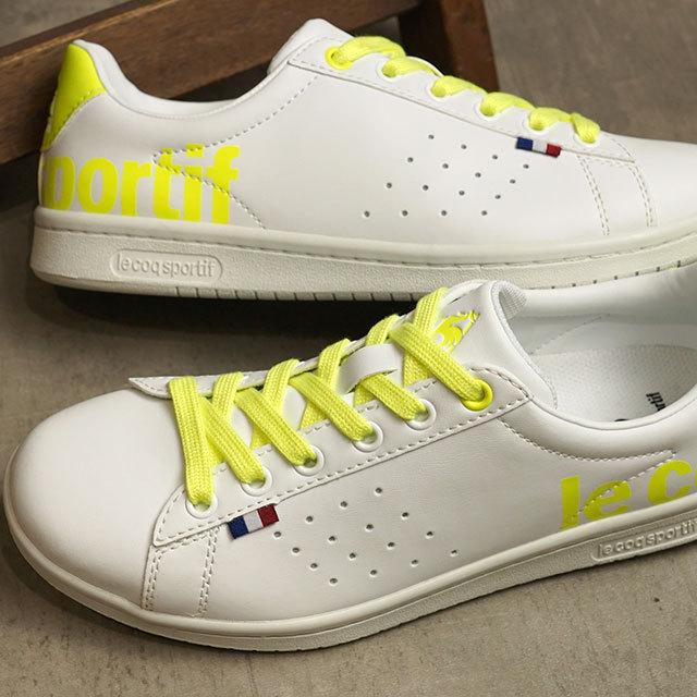ルコック Le Coq Sportif La ローラン Sl Bl レディース スニーカー Ql1tjc07wy 112 Ss22 La Roland Sl Bl ルコックスポルティフ ホワイト ネオンイエロー 白 ミスチーフ Paypayモール店 通販 Paypayモール