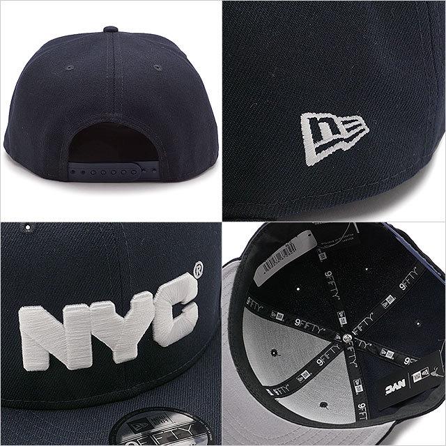 ニューエラ NEWERA NYC キャップ 13056291 SS22 9FIFTY メンズ・レディース NEW ERA 帽子 フリーサイズ ネイビー | NEW ERA | 02