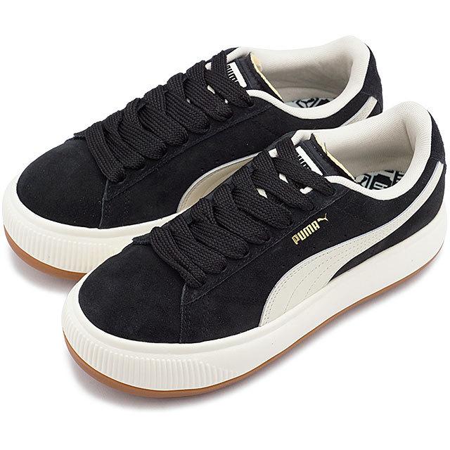 プーマ Puma スウェード マユ アップ レディース スニーカー 05 Ss22 Suede Mayu Up 厚底 プーマブラック 黒 ブラック系 ミスチーフ Paypayモール店 通販 Paypayモール
